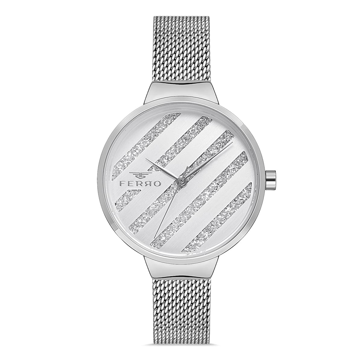 MONTRE FERRO FEMME ACIER